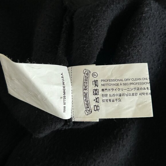 Chrome Hearts Black Leather Triple Cross Sweater - Picture 5 of 7